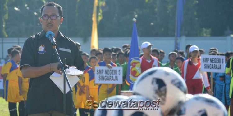 Gala Siswa Indonesia Di Buleleng Mulai Digelar, Libatkan 15 Tim Sepak Bola SMP