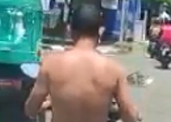 Terungkap Pria Telanjang Naik Sepeda Motor Di Buleleng