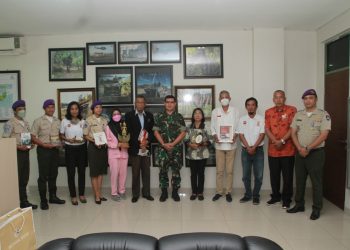 Korps Menwa Bali dan Gugus Kebangsaan Lakukan Diskusi Kebangsaan Di Kodam Udayana
