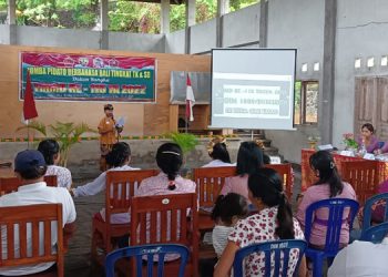 TMMD di Giri Emas, Gelar Lomba Pidato Berbahasa Bali