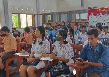 Libatkan BNK Buleleng, Satgas TMMD Kenalkan Bahaya Penyalahgunaan Narkoba