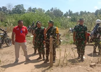 Wasev Mabes AD Kunjungi TMMD Ke-115 Di Desa Giri Emas