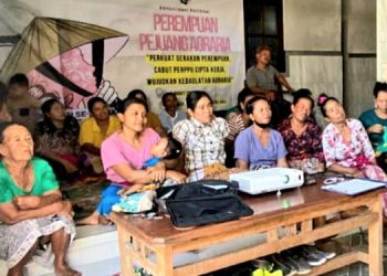 Gerakan Perempuan Reforma Agraria KPA Lakukan Konsolidasi perempuan Nasional