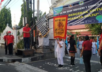 65 Tahun SMPN 1 Singaraja Usung Tema Terus Bergerak Untuk Spensaraja Maju