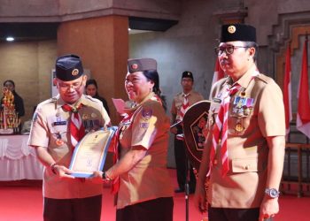 Puncak Hari Pramuka Diperingati, 27 Anggota Pramuka Buleleng Terima Lencana Kehormatan