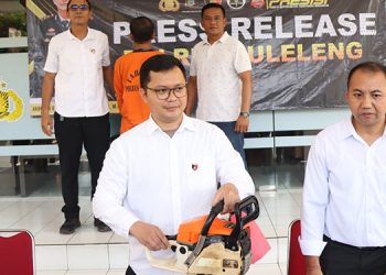 Pembalak Hutan Dibekuk, Puluhan Batang Kayu Sonokeling Diamankan