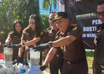 Kejaksaan Buleleng Musnahkan Shabu dan Ganja dalam 22 Perkara Narkotika