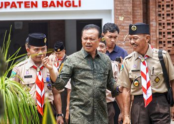 Sekda Dewa Made Indra Ajak Gerakan Pramuka Bali Sukseskan Pemilu 2024