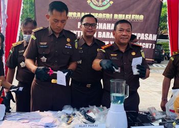 Kejaksaan Buleleng Musnahkan BB Inkrah, Terbanyak Kasus Narkoba