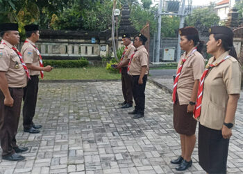 Pusdiklatcab Pasupati Buleleng Kukuhkan Pelatih dan Pembina Pramuka